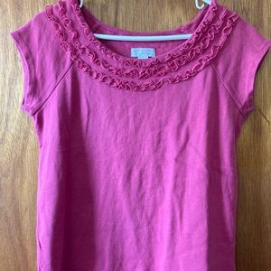 Christopher & Banks short sleeve sweater M